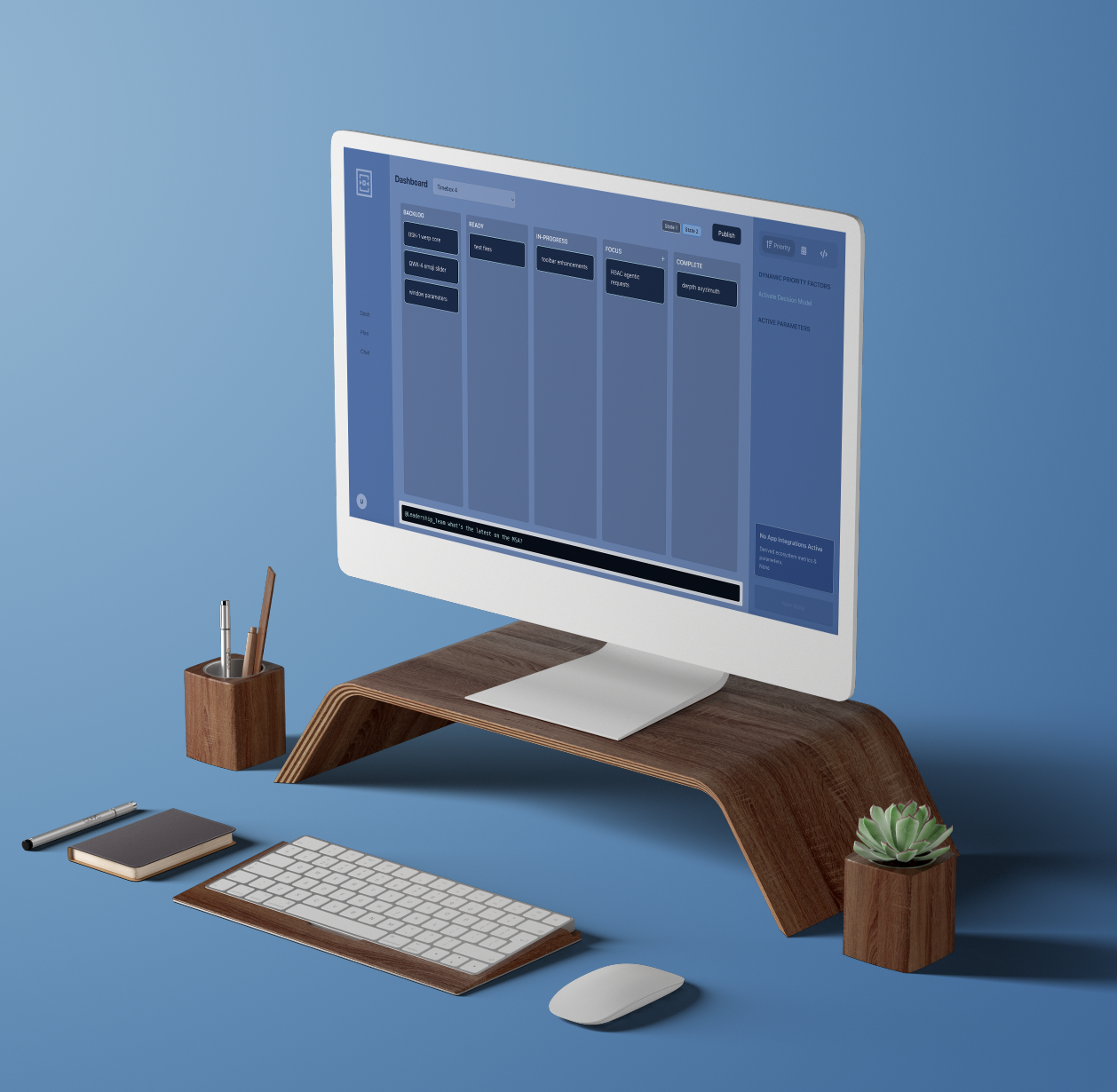 Timebox prioritization dashboard